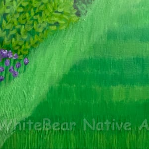 To Dream Of A Bright Future by WhiteBear Native Art/Kathy S. "WhiteBear" Copsey 