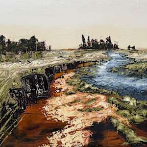 Dusk, Yarra's land Is Born Anew by Rebecca Rath