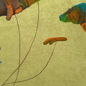 The Hippopotamus Family by Yulaiyla Grays Larru 
