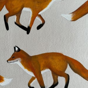 Foxes by Yulaiyla Grays Larru 