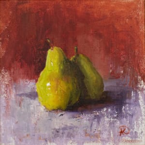 Two Pears by Alyona Kostina 