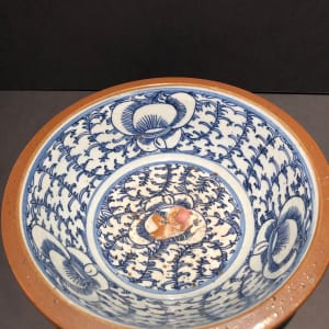 Antique Chinese Blue and White Bowl by Unknown 
