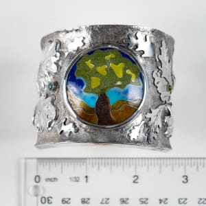 Tree & Leaves Cuff by Sheridan Conrad 