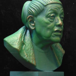 Portrait of Grace Lee Boggs by Daniel Edwards 