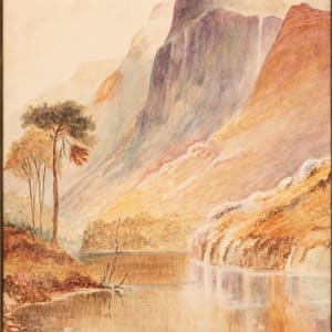 Scottish Landscape Scene by E.J.  