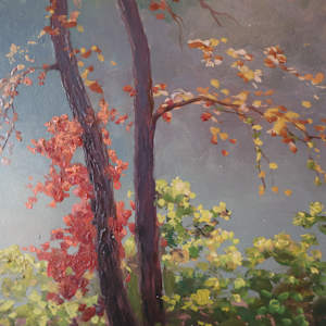 Tonalist Lake Scene by C. Muller, Image 3.
