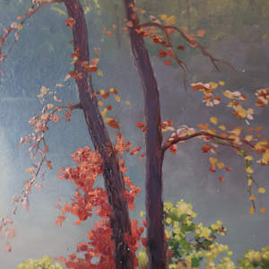 Tonalist Lake Scene by C. Muller, Image 8.