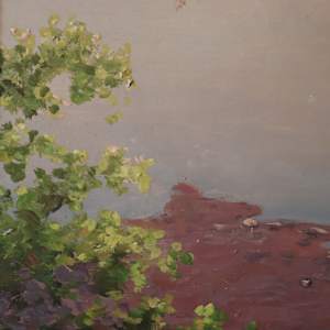 Tonalist Lake Scene by C. Muller, Image 5.