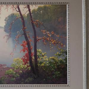 Tonalist Lake Scene by C. Muller, Image 11.