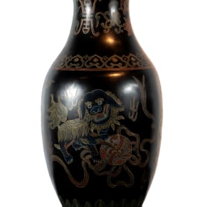 Antique Chinese Vase - Longevity, Good Luck, Happiness by Unknown