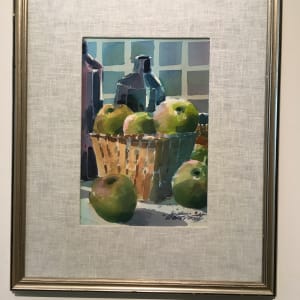 Untitled Still Life with Fruit by Cletus Smith
