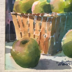 Untitled Still Life with Fruit by Cletus Smith 