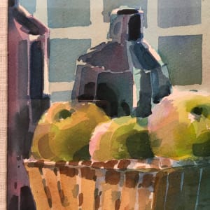 Untitled Still Life with Fruit by Cletus Smith 