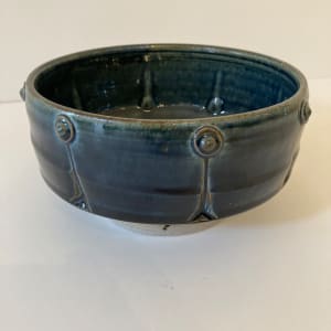 Ceramic Blue Bowl by Dan Finnegan