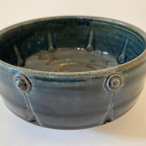 Ceramic Blue Bowl by Dan Finnegan 