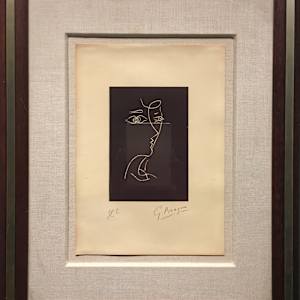 Composition (Vallier 153) Le Tir a l'arc by Georges Braque, Image 1.