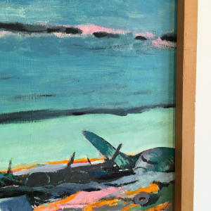 Abstract Coastal Scene by Harold Graves 