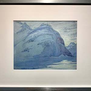 Snow Capped Harbor Landscape by Mary Howard, Image 11.