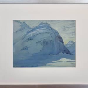 Snow Capped Harbor Landscape by Mary Howard, Image 10.