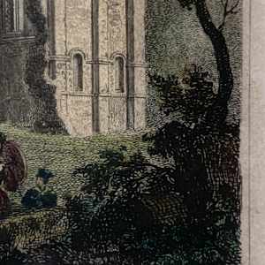 Rivaulx Abbey by Nathaniel Whittock, Image 9.