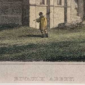 Rivaulx Abbey by Nathaniel Whittock, Image 11.