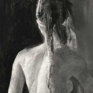 Seated Female Nude by Paul Wingo 