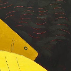 Abstract Fish Still Life by Robert Bonaparte 