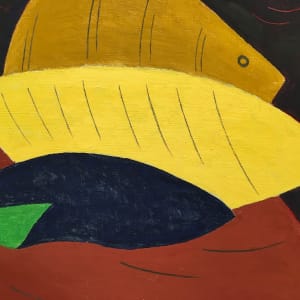 Abstract Fish Still Life by Robert Bonaparte 