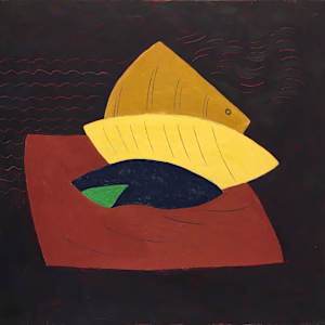 Abstract Fish Still Life by Robert Bonaparte, Image 9.