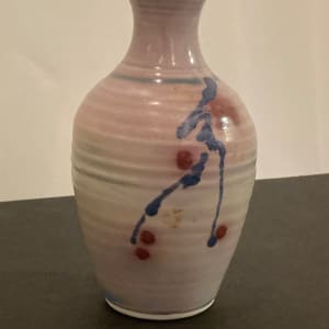 Thin Neck Ceramic Vase by Terry Printer 