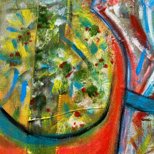 Flowers of Shanghai #1 by Josette Simon-Gestin