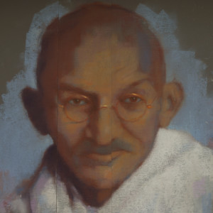 Gandhi by Chris Brizzard