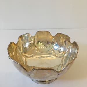 Vintage English Silver-plate Bowl by Unknown 