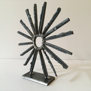 Welded Steel Star Sculpture by John A. Mantooth 