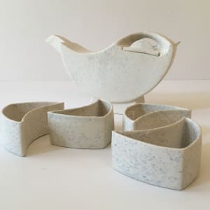 Patrick Ting Spiral Tea Set by Patrick Ting 