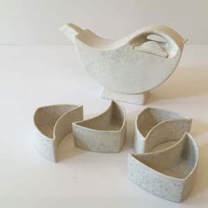 Patrick Ting Spiral Tea Set by Patrick Ting 