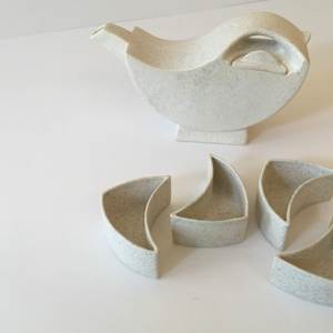 Patrick Ting Spiral Tea Set by Patrick Ting