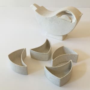 Patrick Ting Spiral Tea Set by Patrick Ting 