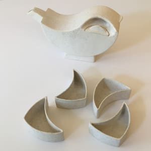 Patrick Ting Spiral Tea Set by Patrick Ting 