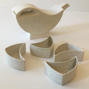Patrick Ting Spiral Tea Set by Patrick Ting 