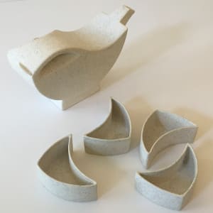 Patrick Ting Spiral Tea Set by Patrick Ting 