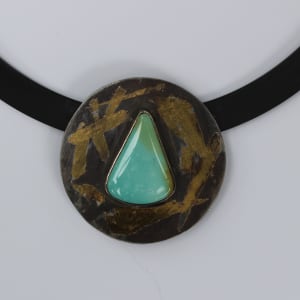 turquoise pendant neckpiece not included by Sheridan Conrad 