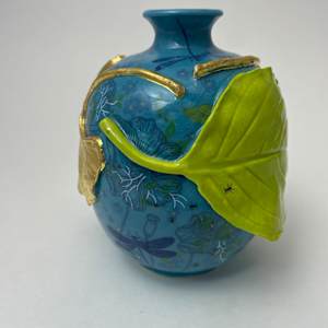 Twilight Garden with Poppies by Roger Runge 