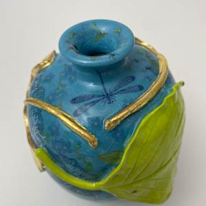 Twilight Garden with Poppies by Roger Runge 