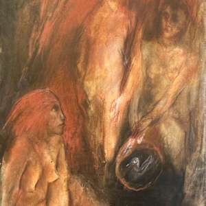 Surreal Nude Figures by Leonard Kaplan