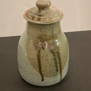 Ceramic Lidded Vessel by Julie Cavender 