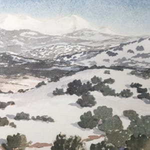 Landscape Near Cundiyo, NM by Webb Young 
