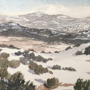Landscape Near Cundiyo, NM by Webb Young 