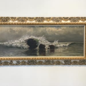 19th Century Impressionist Nautical Seascape by Unknown