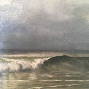 19th Century Impressionist Nautical Seascape by Unknown 